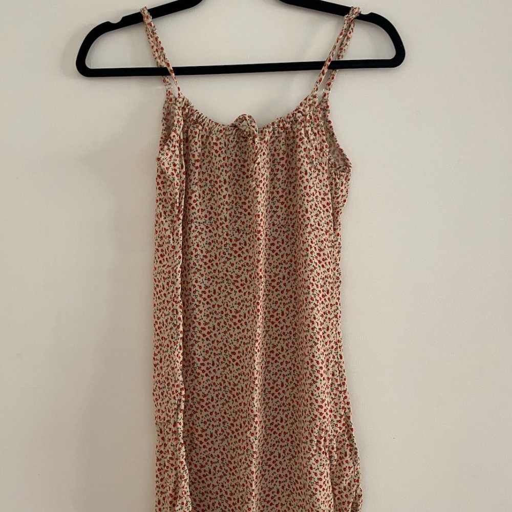 brandy melville flower dress sz xs